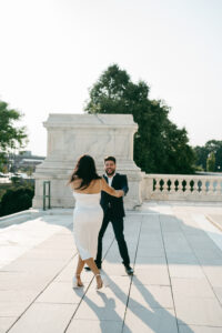 editorial city engagement session in downtown Providence Rhode Island