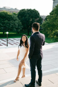 editorial city engagement session in downtown Providence Rhode Island