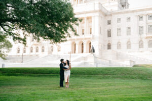 editorial city engagement session in downtown Providence Rhode Island