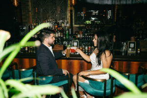 editorial city engagement session in downtown Providence Rhode Island