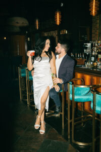 editorial city engagement session in downtown Providence Rhode Island